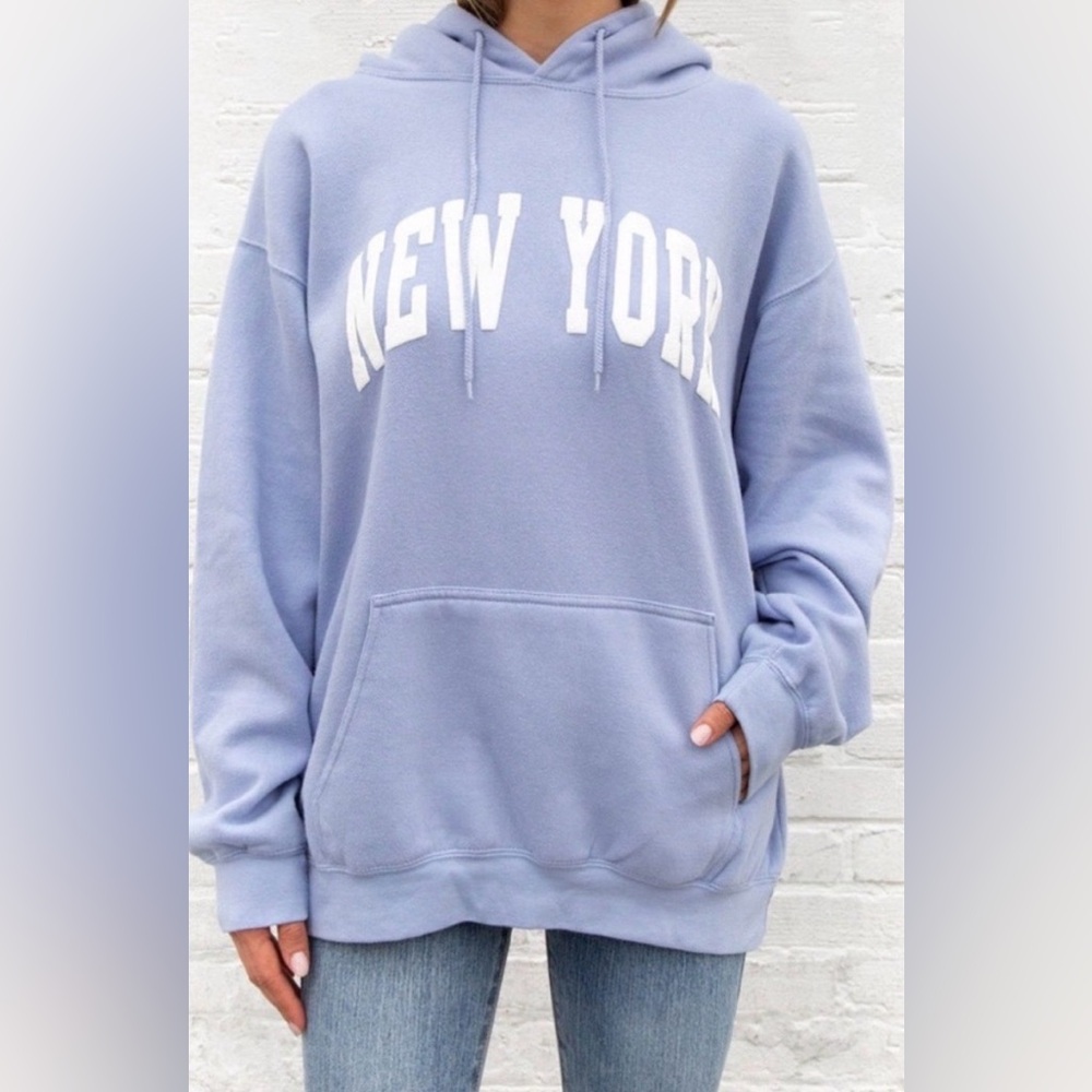 John Galt Women's Blue Hoodie